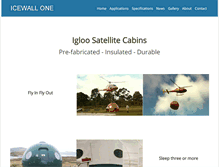 Tablet Screenshot of icewall.com.au